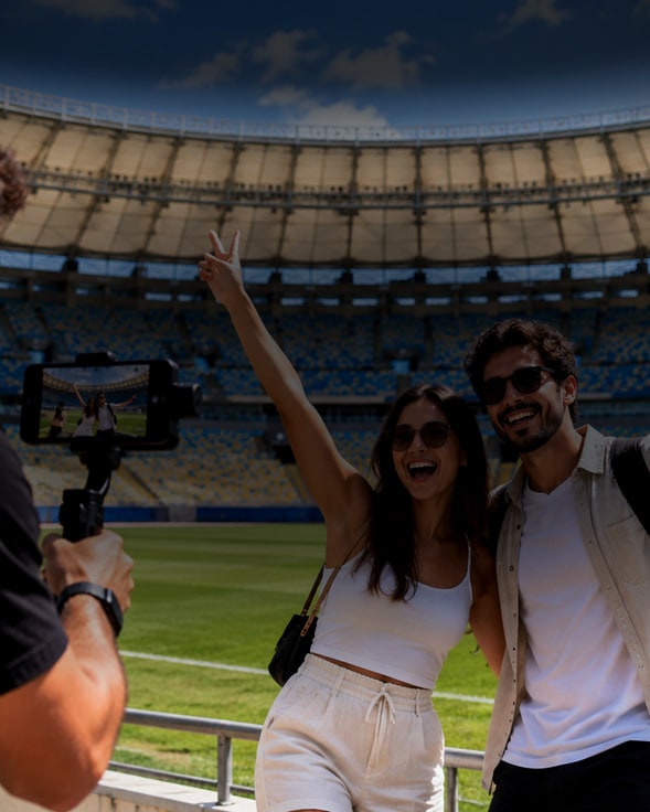Vídeo personalizado no Maracanã